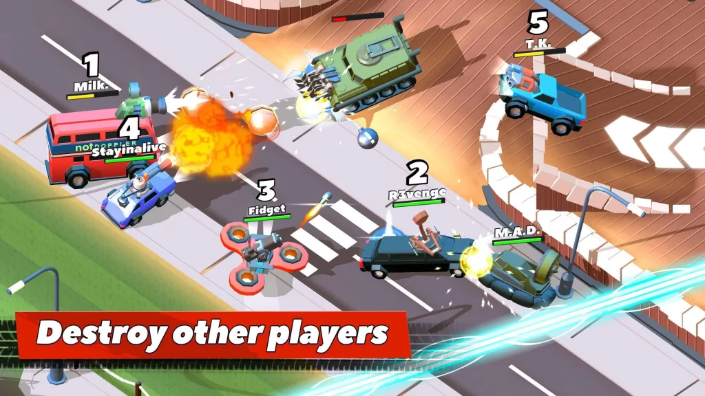 لعبة كراش اوف كارز Crash of Cars [آخر نسخة] مهكرة للأندرويد